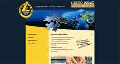 Desktop Screenshot of elektrotechnik-ludwig.de